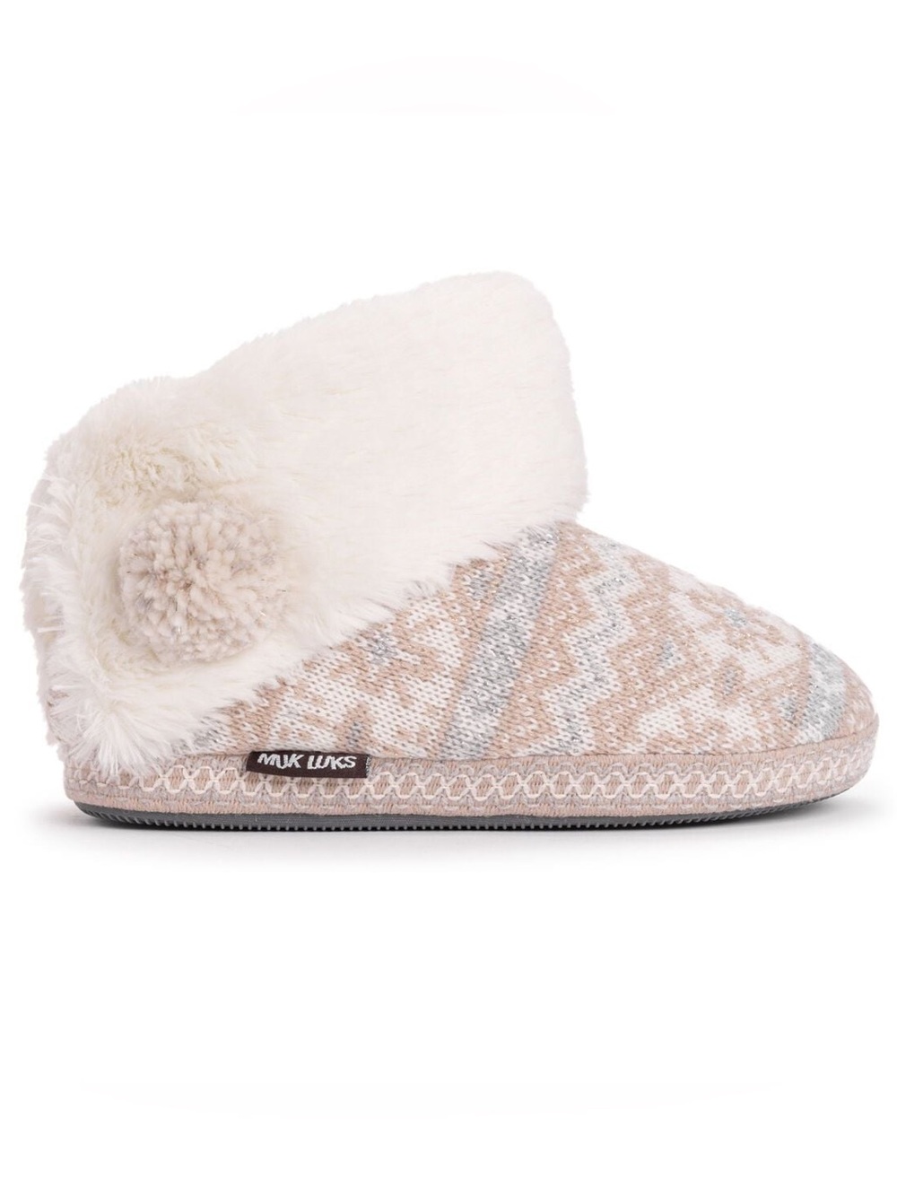 Muk Luks Melinda Bootie Slippers Indoor/Outdoor Size Small (5-6)